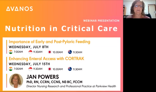 Jan Powers - Importance of early and post-pyloric feeding